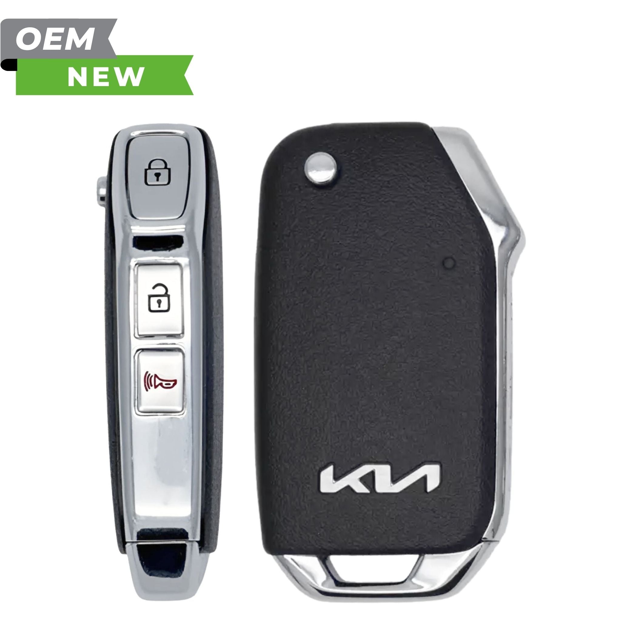 Kia New OEM 2021 - 2023 Seltos Remote Flip Key 3B FCCID: NYOSYEC4TX1907 PN 95430 - Q5510 - Royal Key Supply
