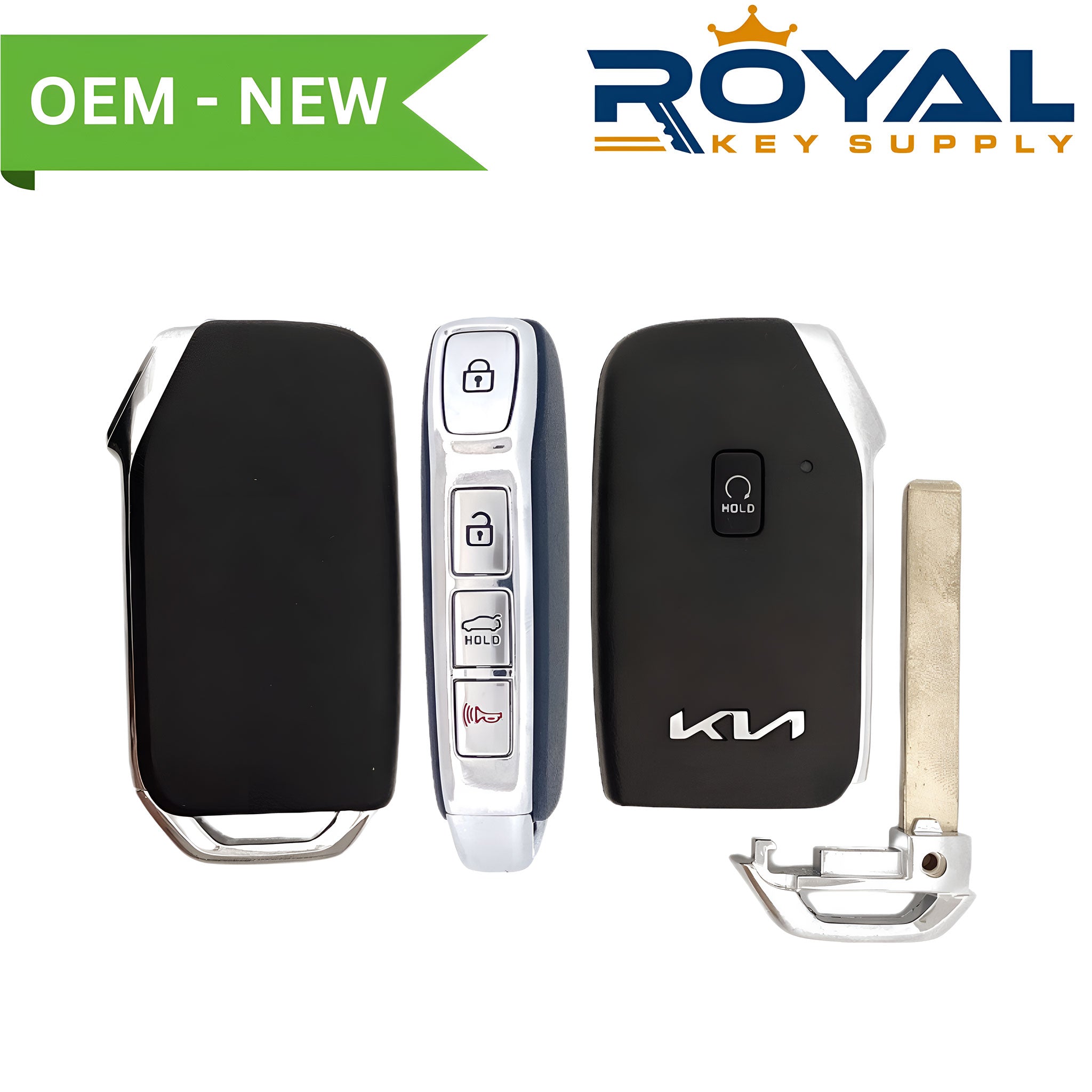 Kia New OEM 2021 - 2023 Stinger Smart Key 5B Remote Start/Trunk FCCID: TQ8 - FOB - 4F46 PN# 95440 - J5500 - Royal Key Supply