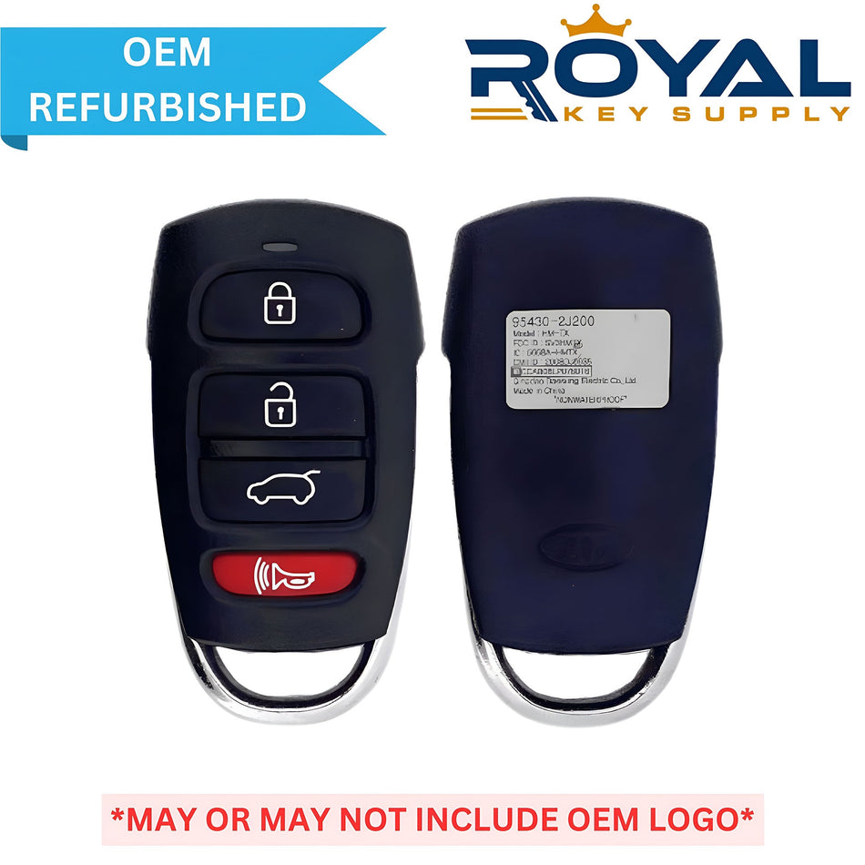 Kia Refurbished 2009 - 2011 Borrego Keyless Entry Remote 4B Hatch FCCID: SV3HMTX PN# 95430 - 2J200 - Royal Key Supply