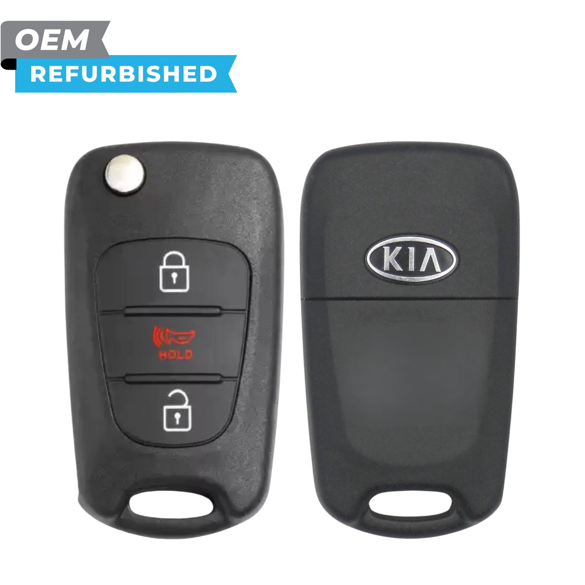 Kia Refurbished 2012-2013 Sportage Remote Flip Key 3B FCCID: NYOSEKSAM11ATX PN 95430-3W701 - Royal Key Supply