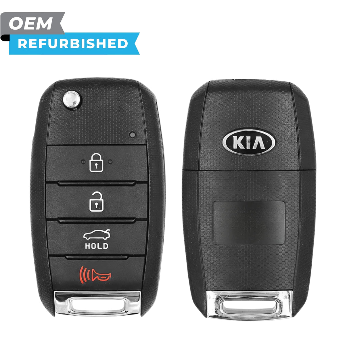 Kia Refurbished 2014-2015 Optima Remote Flip Key 4B Trunk FCCID: NYODD4TX1306 PN 95430-2T560 - Royal Key Supply