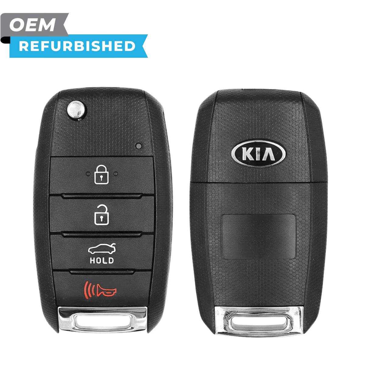 Kia Refurbished 2014-2016 Forte Remote Flip Key 4B Trunk FCCID: OSLOKA-OKA870T PN 95430-A7400 - Royal Key Supply