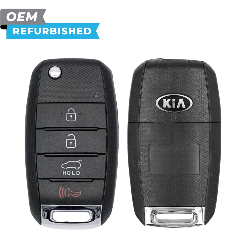 Kia Refurbished 2014-2016 Sportage Remote Flip Key 4B Hatch FCCID: NYODD4TX1306 PN 95430-3W350 - Royal Key Supply