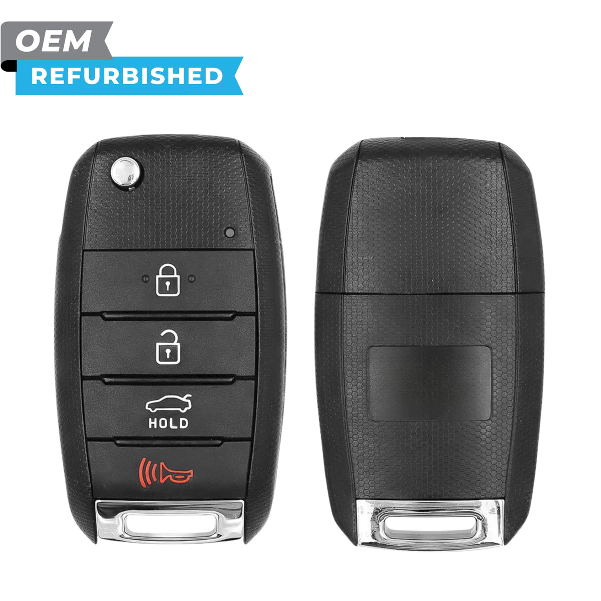 Kia Refurbished 2014-2017 Rio Remote Flip Key 4B Trunk FCCID: TQ8-RKE-3F05 PN 95430-1W023 - Royal Key Supply