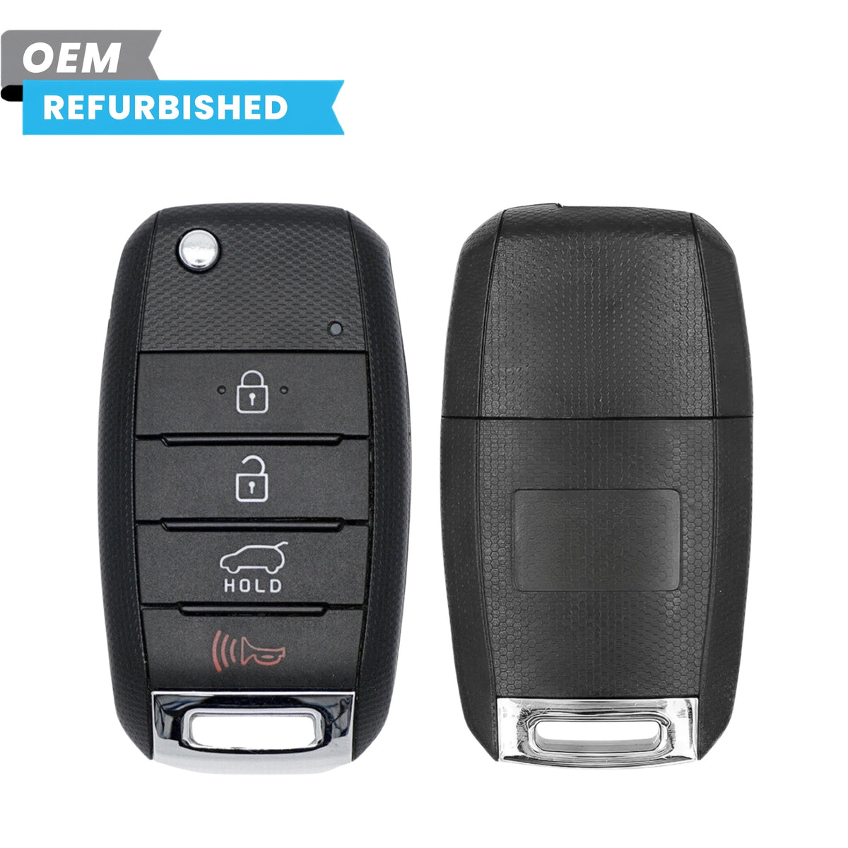 Kia Refurbished 2014-2018 Soul Remote Flip Key 4B Hatch FCCID: OSLOKA-875T PN 95430-B2101 - Royal Key Supply