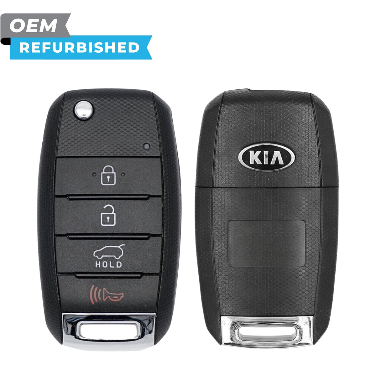 Kia Refurbished 2014-2019 Soul Remote Flip Key 4B Hatch FCCID: OSLOKA-875T (PSD) PN 95430-B2100 - Royal Key Supply
