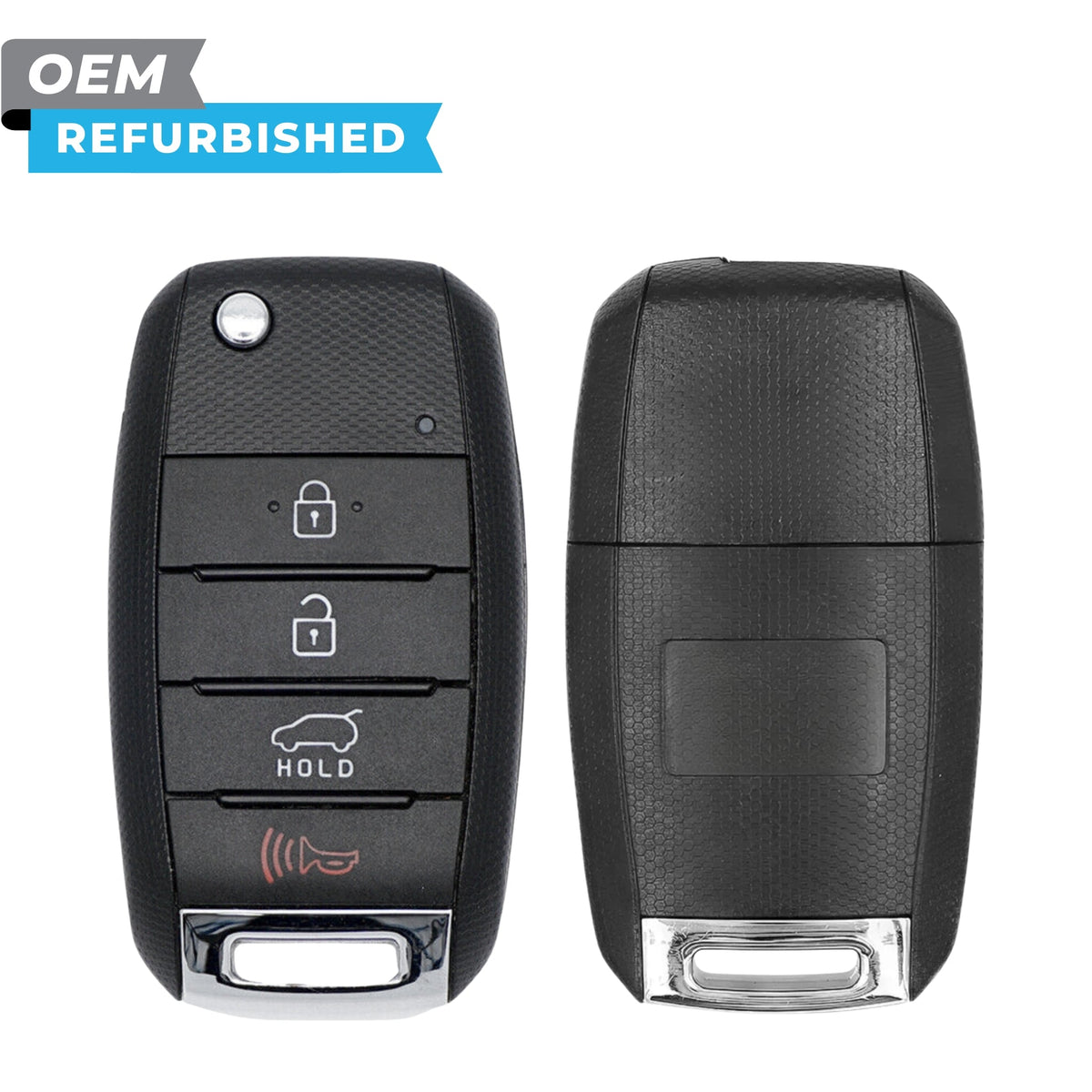 Kia Refurbished 2014-2019 Soul Remote Flip Key 4B Hatch FCCID: OSLOKA-875T (PSD) PN 95430-B2100 - Royal Key Supply