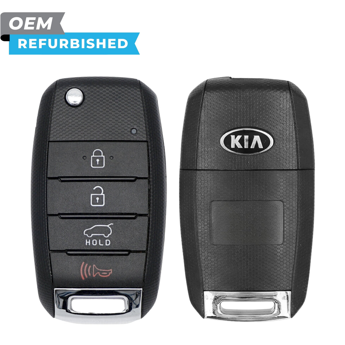 Kia Refurbished 2015-2018 Sedona Remote Flip Key 4B Hatch FCCID: TQ8-RKE-4F19 PN 95430-A9100 - Royal Key Supply