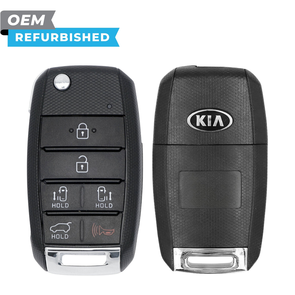 Kia Refurbished 2015-2018 Sedona Remote Flip Key 6B Hatch/Power Doors FCCID: TQ8-RKE-4F21 PN 95430-A9300 - Royal Key Supply