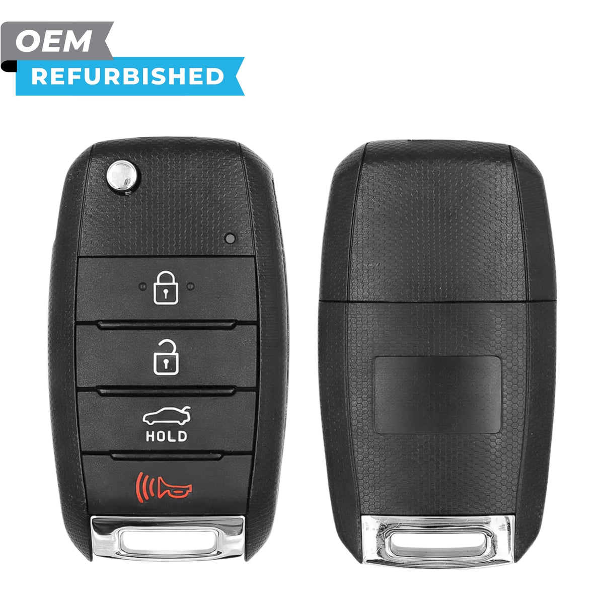 Kia Refurbished 2016-2020 Optima Remote Flip Key 4B Trunk FCCID: SY5JFRGE04 (JF 4BT) PN 95430-D4010 - Royal Key Supply