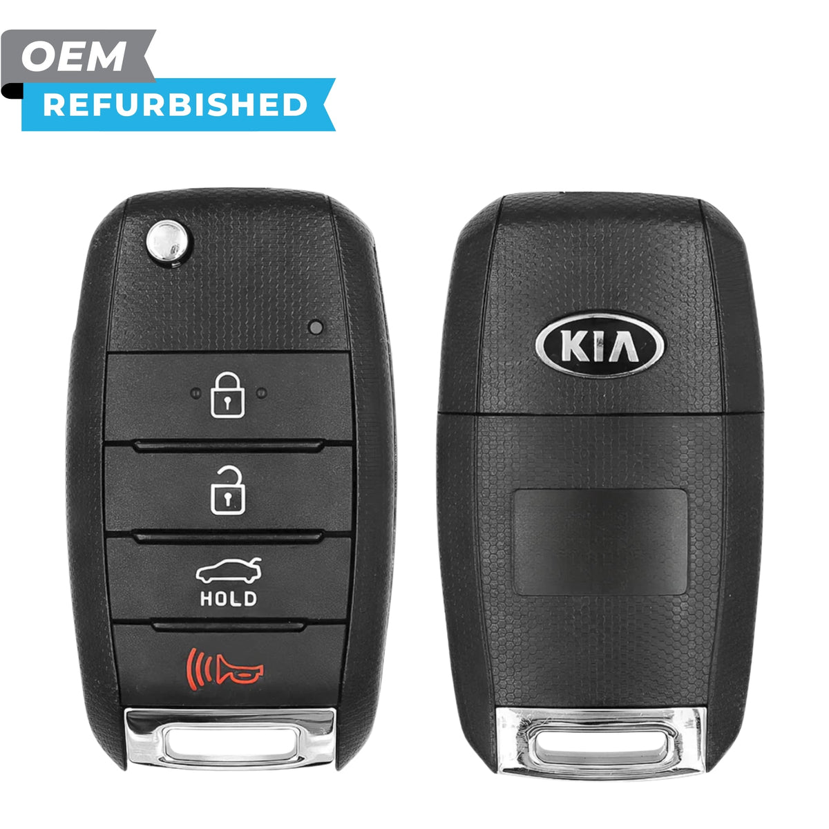 Kia Refurbished 2016-2020 Optima Remote Flip Key 4B Trunk FCCID: SY5JFRGE04 (JF 4BT) PN 95430-D4010 - Royal Key Supply