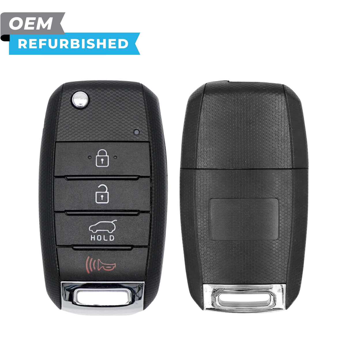 Kia Refurbished 2019-2020 Sorento Remote Flip Key 4B Hatch FCCID: OSLOKA-910T PN 95430-C6000 - Royal Key Supply