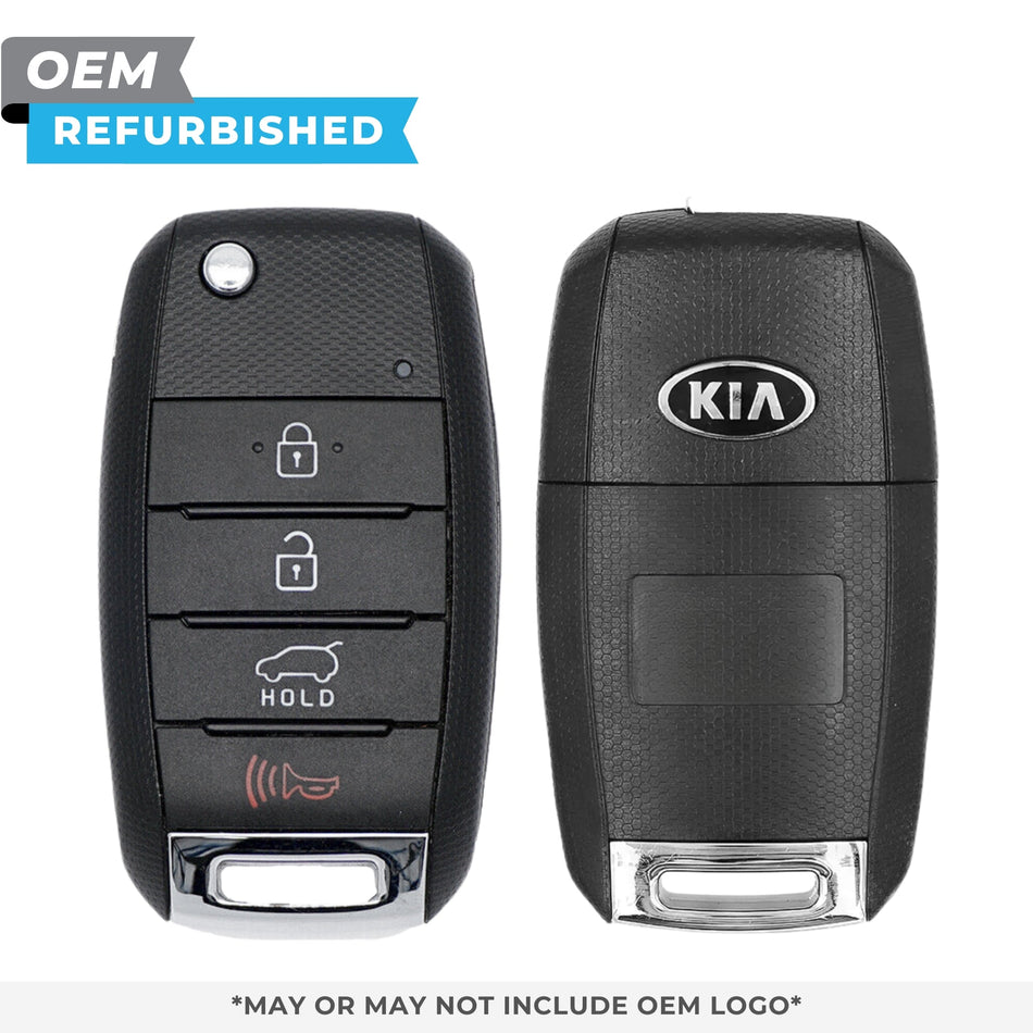 Kia Refurbished 2019 - 2021 Sedona Remote Flip Key 4B Hatch FCCID: TQ8 - RKE - 4F19 PN 95430 - A9150 - Royal Key Supply