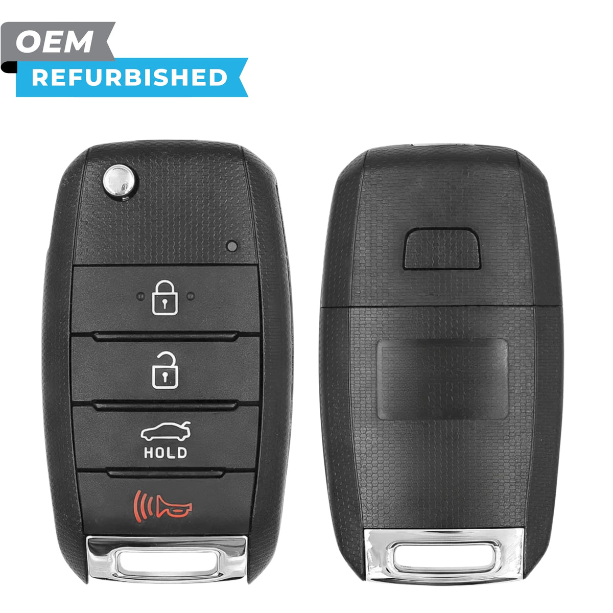Kia Refurbished 2020-2023 Rio Remote Flip Key 4B Trunk FCCID: NYOSYEC4TX1611 (SC-4BT) PN 95430-H9850 - Royal Key Supply