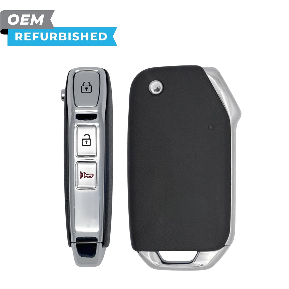 Kia Refurbished 2021-2023 Seltos Remote Flip Key 3B FCCID: NYOSYEK4TX1907 PN 95430-Q5500 - Royal Key Supply