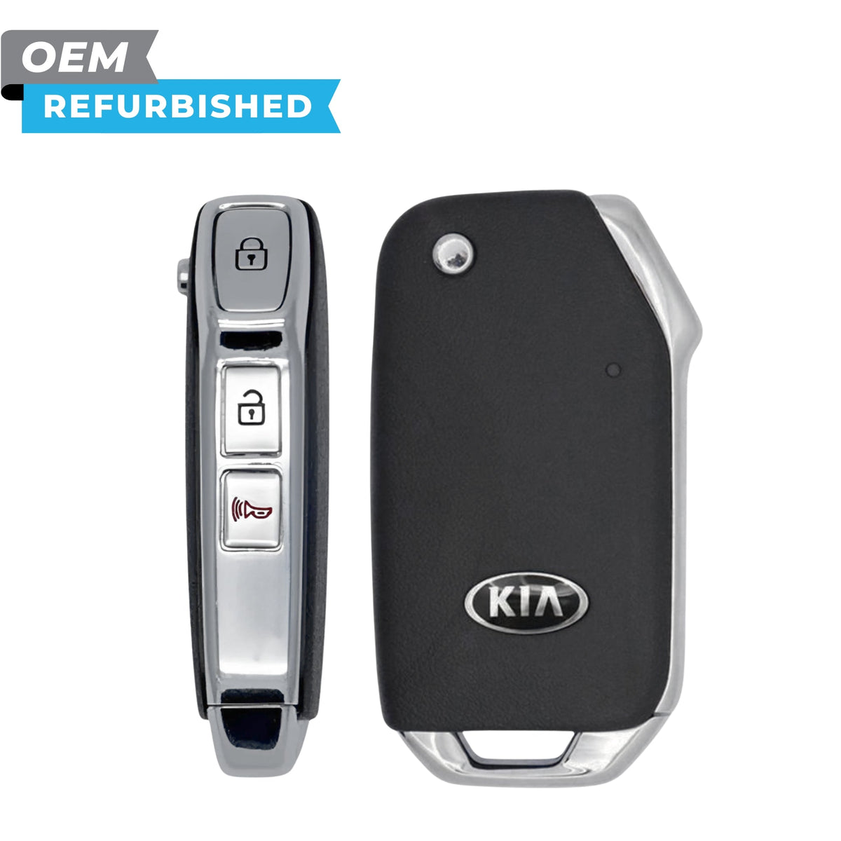 Kia Refurbished 2021-2023 Seltos Remote Flip Key 3B FCCID: NYOSYEK4TX1907 PN 95430-Q5500 - Royal Key Supply