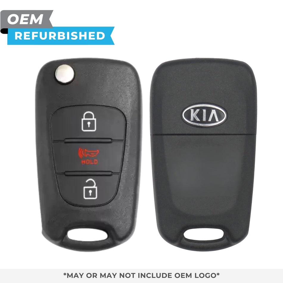 Kia Refurbished OEM 2010 - 2012 Soul Remote Flip Key 3B (HY15) FCCID: NY0SEKSAM11ATX PN 95430 - 2K250 - Royal Key Supply