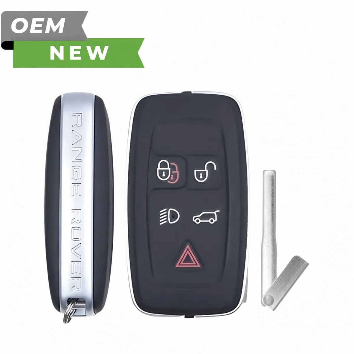Land Rover New OEM 2010-2015 Range Rover Smart Key 5B Lights/Hatch FCCID: KOBJTF10A PN# 5E0B502A7 - Royal Key Supply