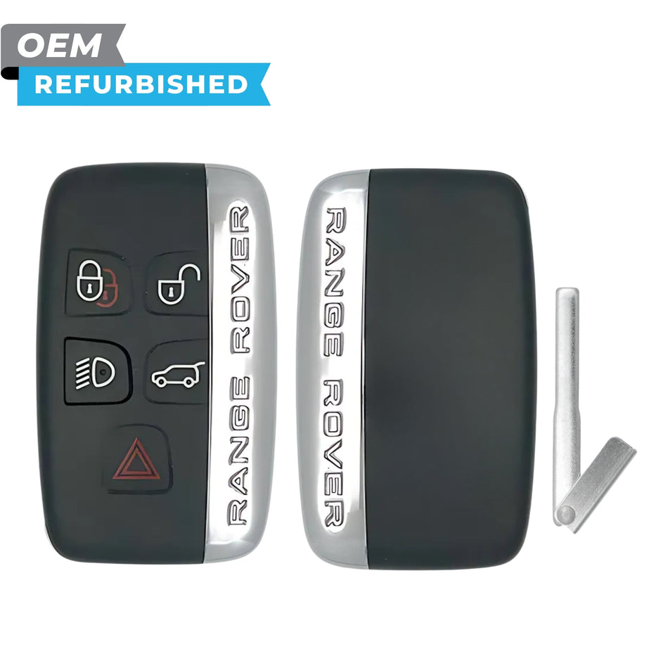 Land Rover Refurbished 2010-2020 Range Rover Smart Key 5B Lights/Hatch FCCID: KOBJTF10A PN 5E0U30147 - Royal Key Supply