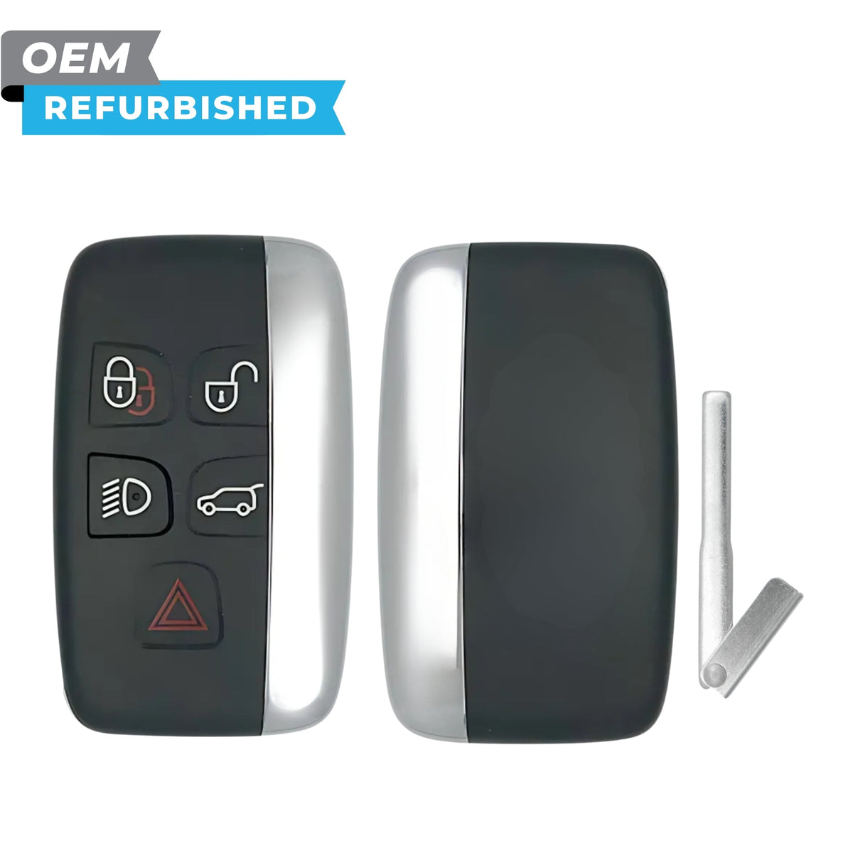 Land Rover Refurbished 2012-2018 LR2, LR4 Smart Key 5B Lights/Hatch FCCID: KOBJTF10A PN 5E0U30147, CH22-15K601-AB - Royal Key Supply