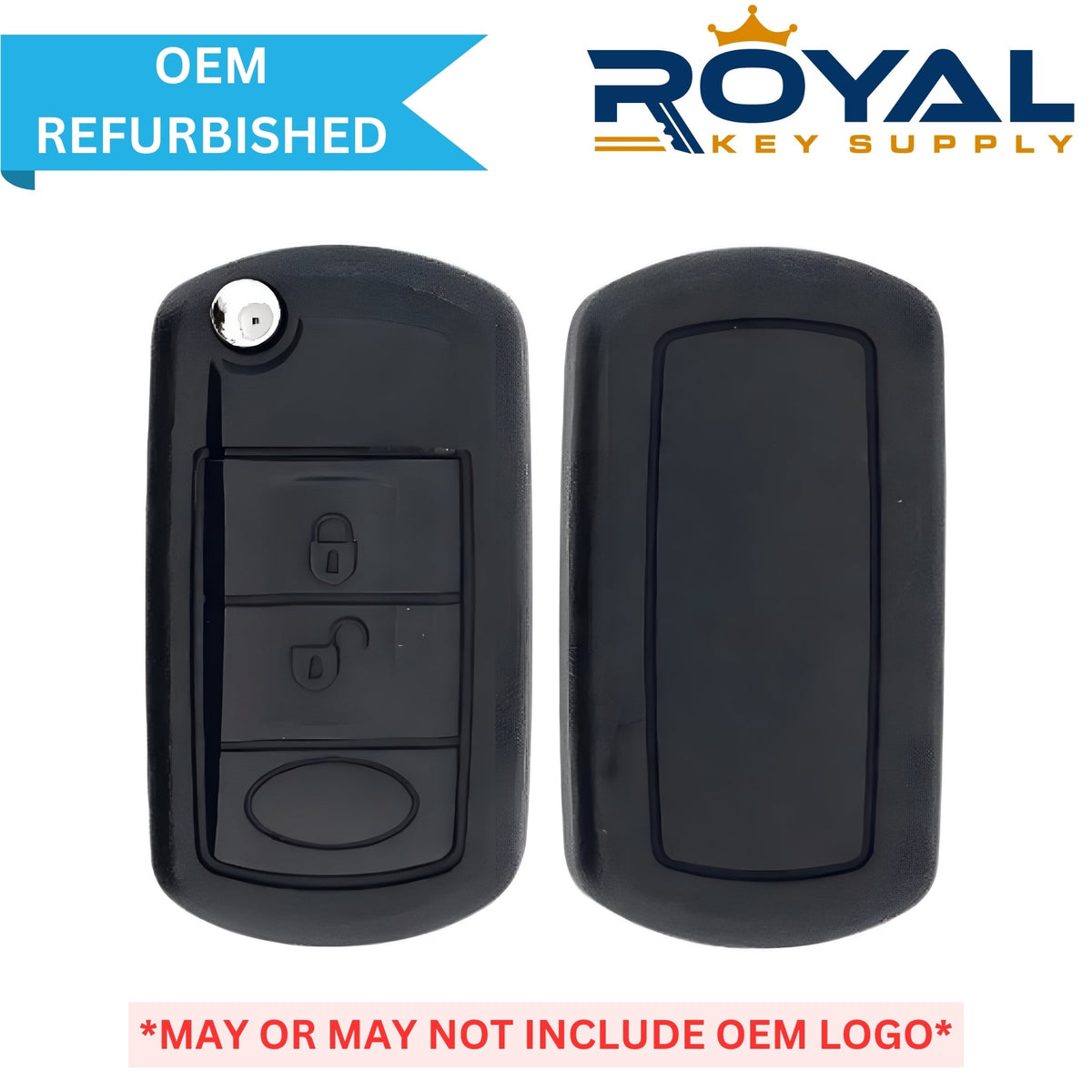 Land Rover Refurbished OEM 2005 - 2011 LR3, Range Rover Remote Flip Key 2B FCCID: NT8 - 15K6014CFFTXA PN# YWX000071 - Royal Key Supply