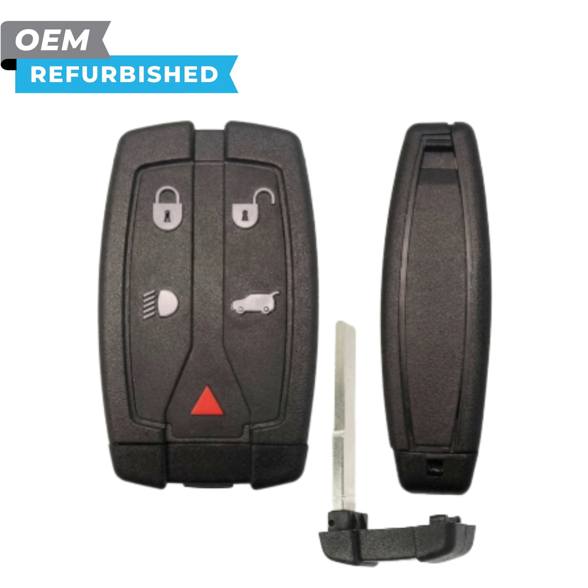 Land Rover Refurbished OEM 2006-2012 LR2 Smart Key 5B Lights/Hatch FCCID: NT8-TX9 PN LR013006 - Royal Key Supply