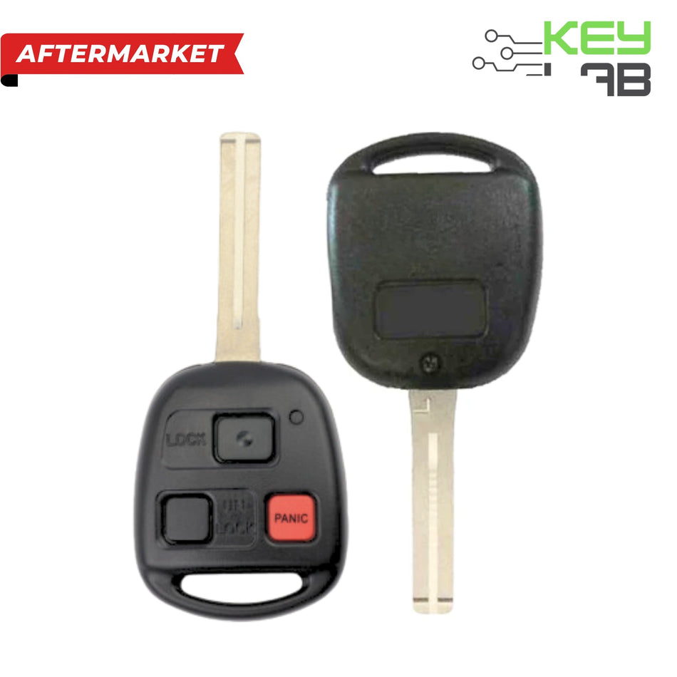 Lexus Aftermarket 1998 - 2000 LX470 Remote Head Key Long Blade 3B FCCID: HYQ1512V PN 89070 - 60080 - Royal Key Supply