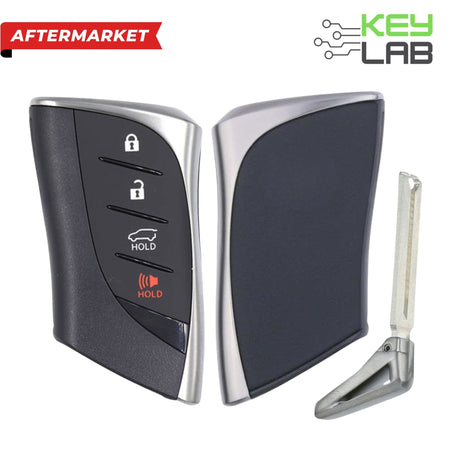 Lexus Aftermarket 2019-2020 GX460 Smart Key 4B Hatch Glass FCCID: HYQ14FBF PN 89904-60U80 - Royal Key Supply