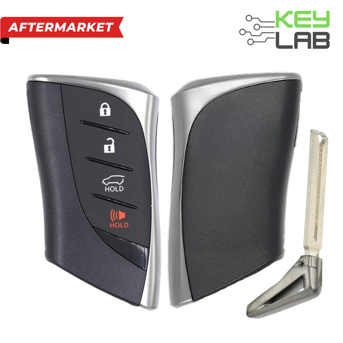 Lexus Aftermarket 2021 - 2023 GX460 Smart Key 4B Hatch Glass FCCID: HYQ14FBZ PN 8990H - 60010 - Royal Key Supply