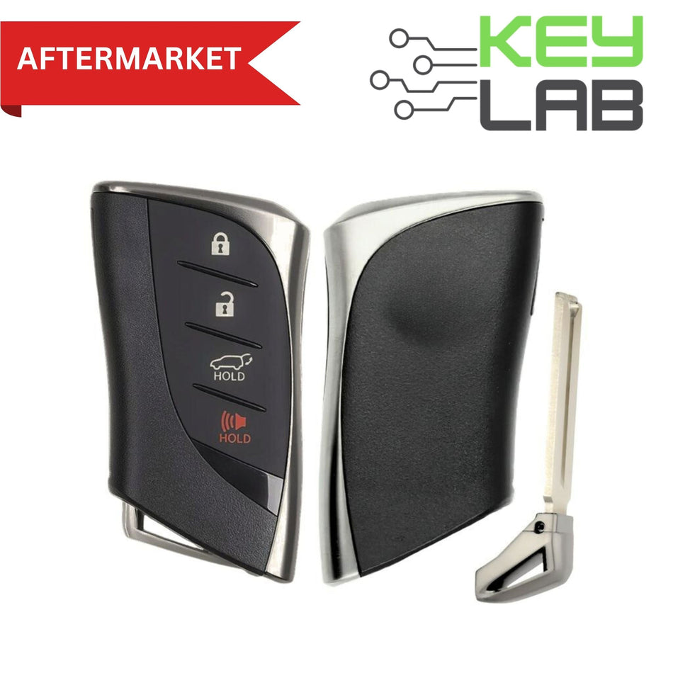 Lexus Aftermarket 2022 - 2024 NX300H Smart Key 4B Hatch FCCID: HYQ14FLC PN# 8990H - 78020 - Royal Key Supply