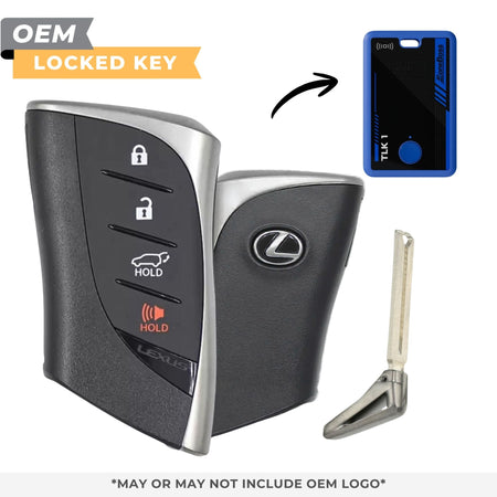 Lexus Locked OEM 2022 - 2024 NX300H Smart Key 4B Hatch FCCID: HYQ14FLC PN 8990H - 78020 - Royal Key Supply