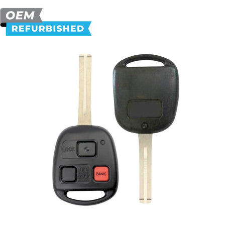 Lexus Refurbished 2003-2008 GX470, LX470 Remote Head Key 3B FCCID: HYQ1512V PN 89070-60801 - Royal Key Supply
