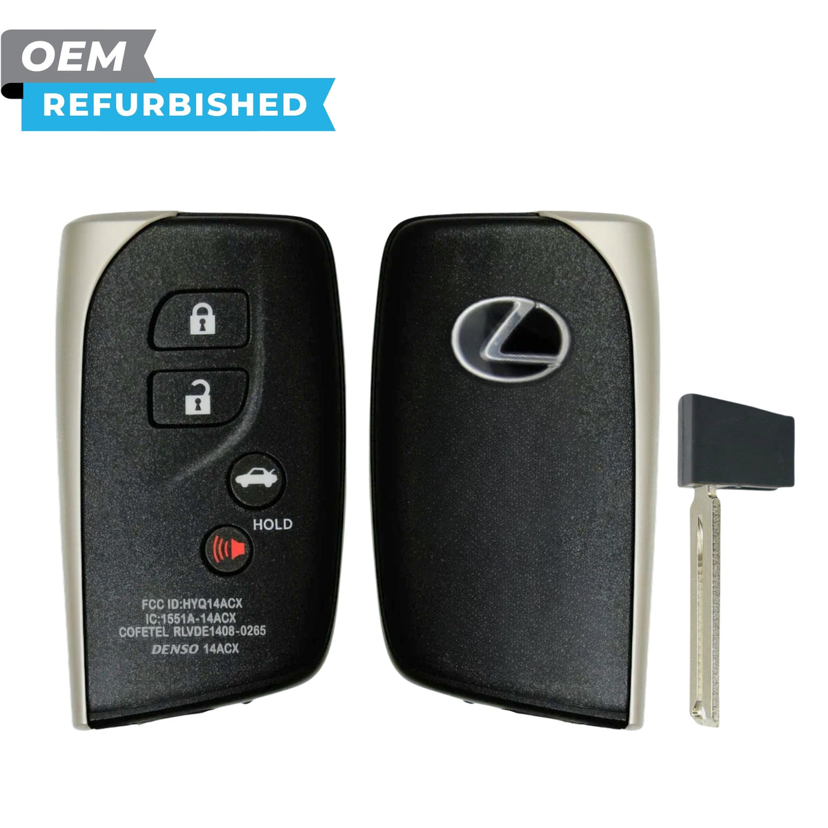 Lexus Refurbished 2013-2017 LS460 Smart Key 4B Trunk FCCID: HYQ14ACX PN 89904-50K80 - Royal Key Supply