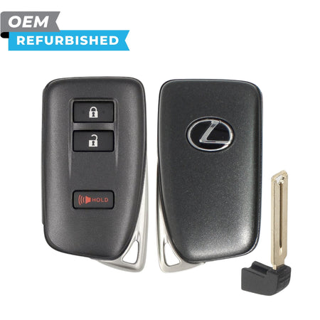 Lexus Refurbished 2015-2020 NX300H Smart Key 3B FCCID: HYQ14FBA PN 89904-78460 - Royal Key Supply