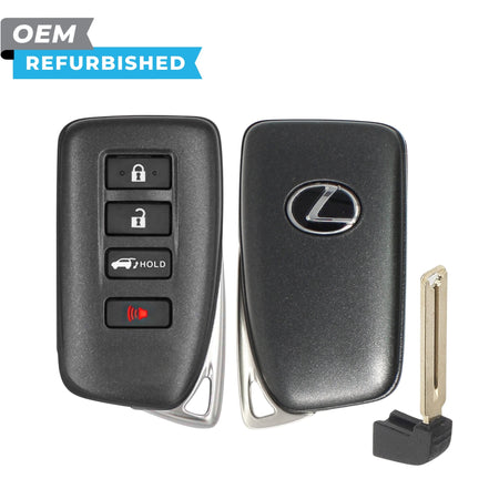 Lexus Refurbished 2021-2022 RX350 (Can only use Tango) Smart Key 4B Hatch FCCID: HYQ14FLB PN 8990H-0E290 - Royal Key Supply