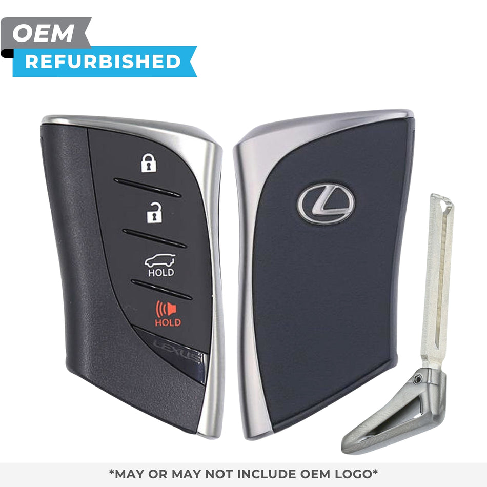 Lexus Refurbished OEM 2019 - 2020 GX460 Smart Key 4B Hatch Glass FCCID: HYQ14FBF PN 89904 - 60U80 - Royal Key Supply