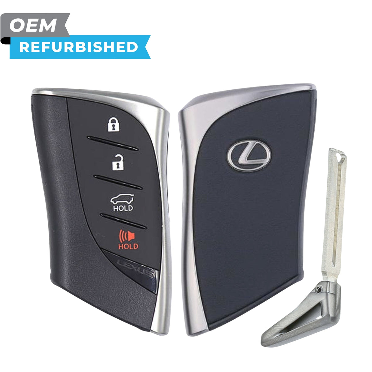 Lexus Refurbished OEM 2019-2020 GX460 Smart Key 4B Hatch Glass FCCID: HYQ14FBF PN 89904-60U80 - Royal Key Supply