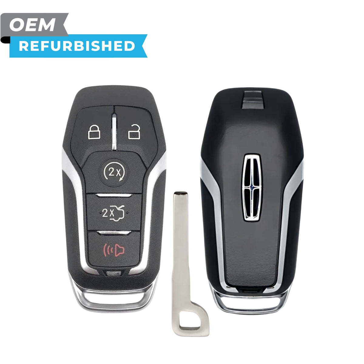 Lincoln Refurbished 2013-2017 MKC, MKX, MKZ, Nautilus Smart Key 5B Trunk/Remote Start FCCID: M3N-A2C31243300 PN 5923898 164-R7991 - Royal Key Supply