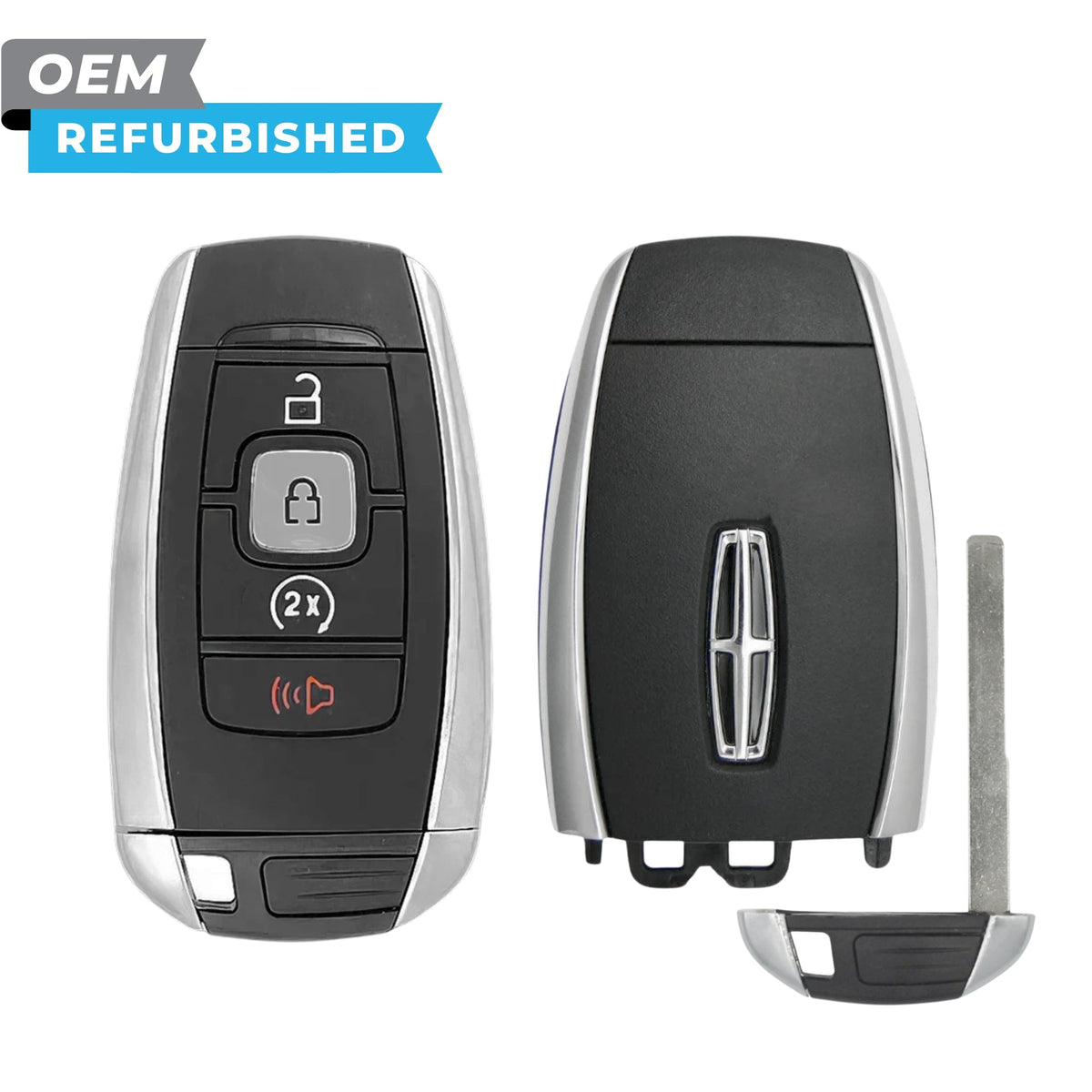Lincoln Refurbished 2017-2021 Continental, MKC, MKZ, Navigator Smart Key 4B Remote Start FCCID: M3N-A2C94078000 PN 5929516, 164-R8155 - Royal Key Supply