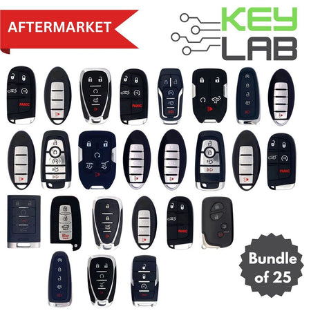 Locksmith Starter Kit - Smart Key Pack (Bundle of 25) - Royal Key Supply