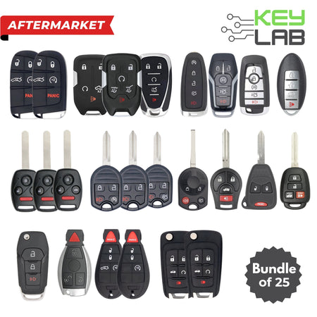 Locksmith Starter Kit - Ultimate Key Pack (Bundle of 25) - Royal Key Supply