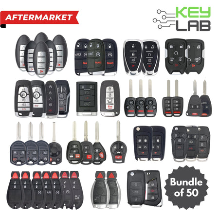 Locksmith Starter Kit - Ultimate Key Pack (Bundle of 50) - Royal Key Supply