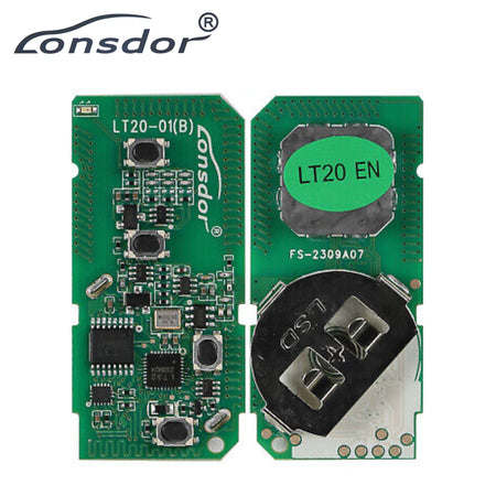 Lonsdor - 2006 - 2023 Toyota/Lexus LT20 - 01 8A/4D PCB Board (Changeable Frequency) - Royal Key Supply