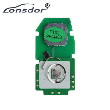 Lonsdor - 4 - Button Smart Key PCB Board for 2019–2022 Toyota – Compatible with K518USA/KH100+ - Royal Key Supply