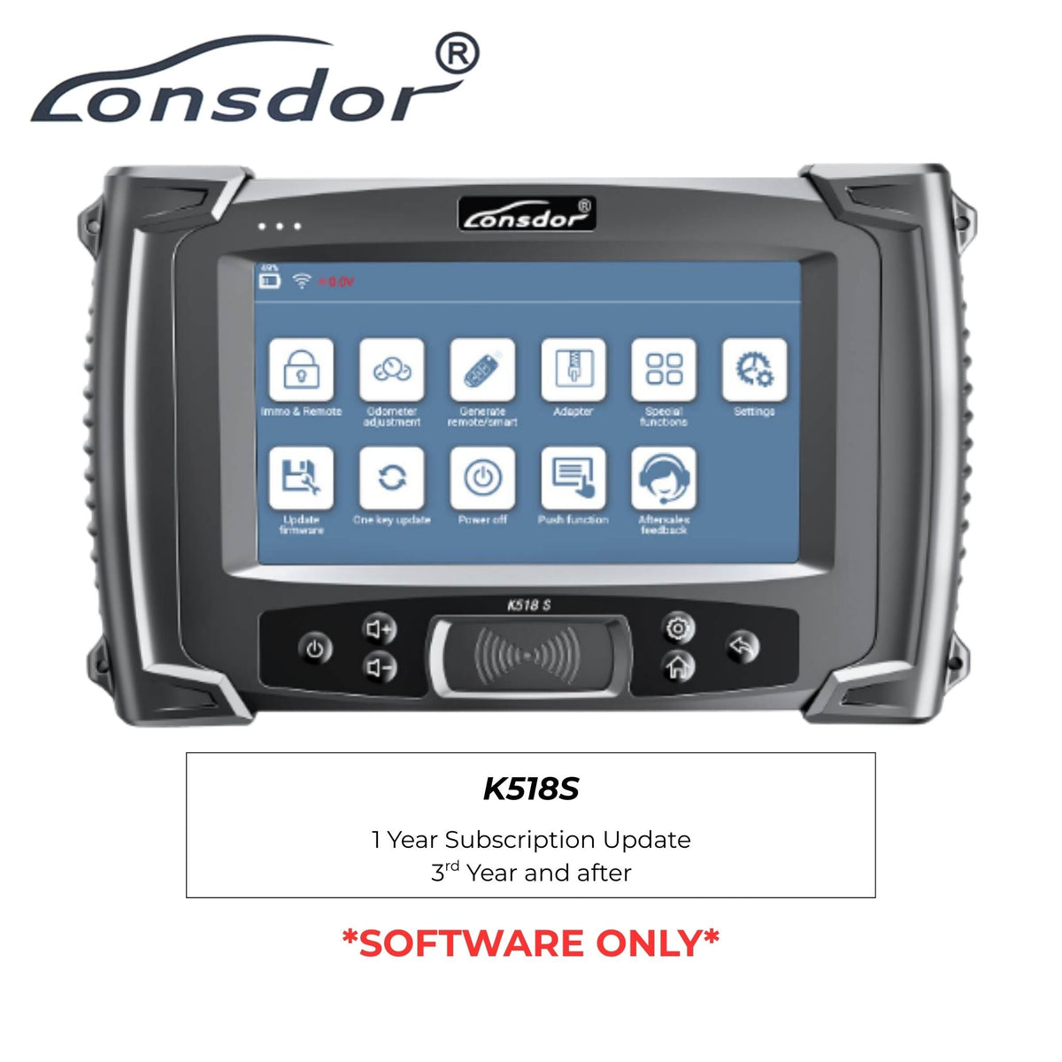 Lonsdor K518S 1 - Year Update Subscription (3rd Renewal & Beyond) - Royal Key Supply