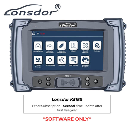 Lonsdor K518S Second - Year Update Subscription (After Initial Free Year) - Royal Key Supply