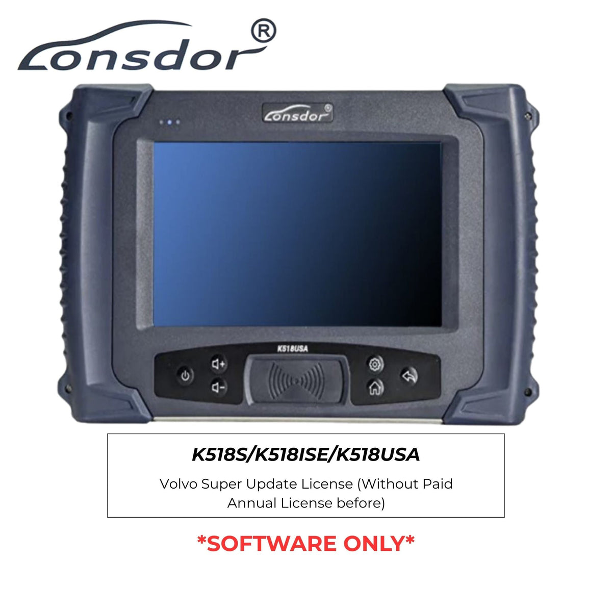 Lonsdor - K518S/K518ISE Volvo Super Update Software License – (Without paid annual license before) - Royal Key Supply
