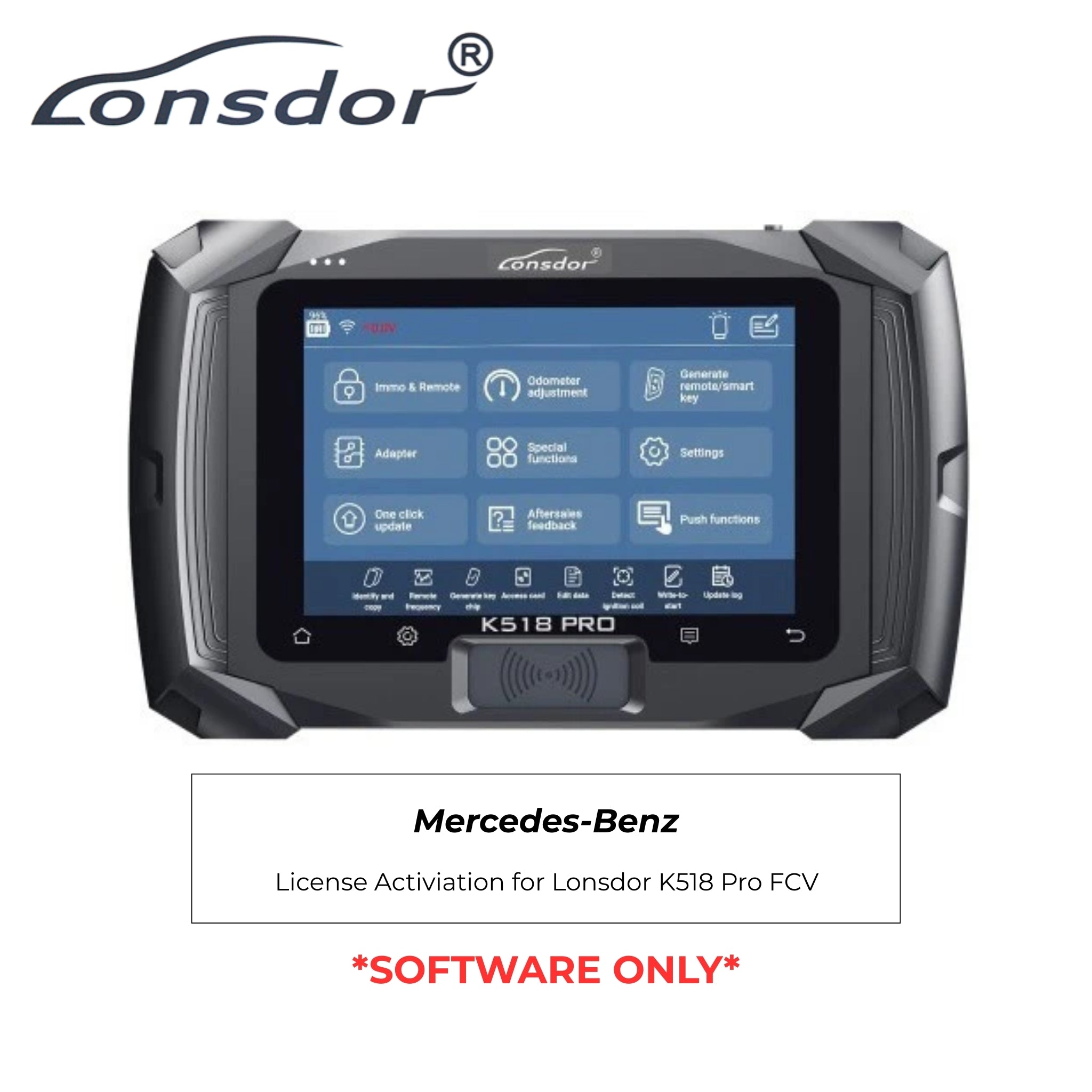 Lonsdor License Activation - Mercedes - Benz (For Lonsdor K518 Pro FCV) - Royal Key Supply