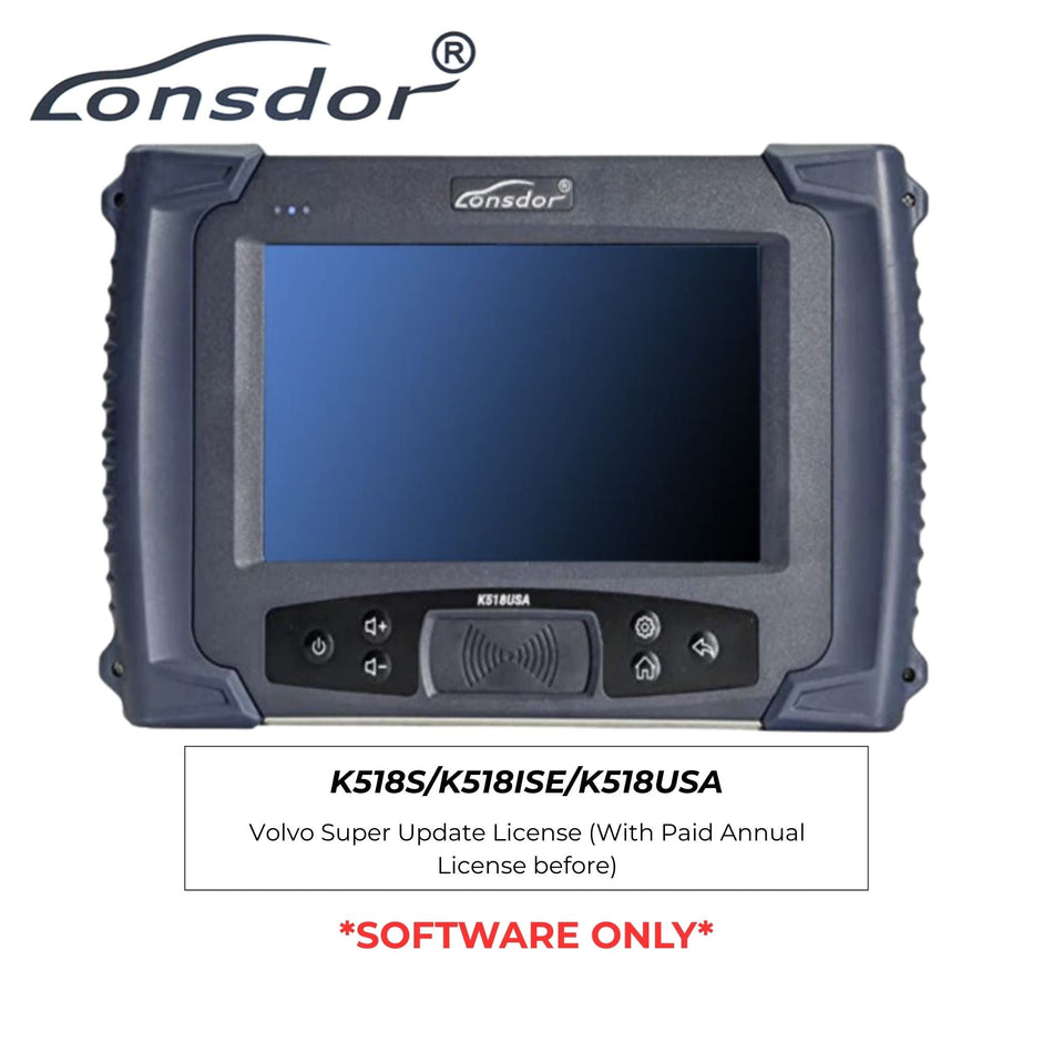 Lonsdor - Volvo Super Update License - Smart Key Programming on Latest Models (With paid annual license before) - Royal Key Supply