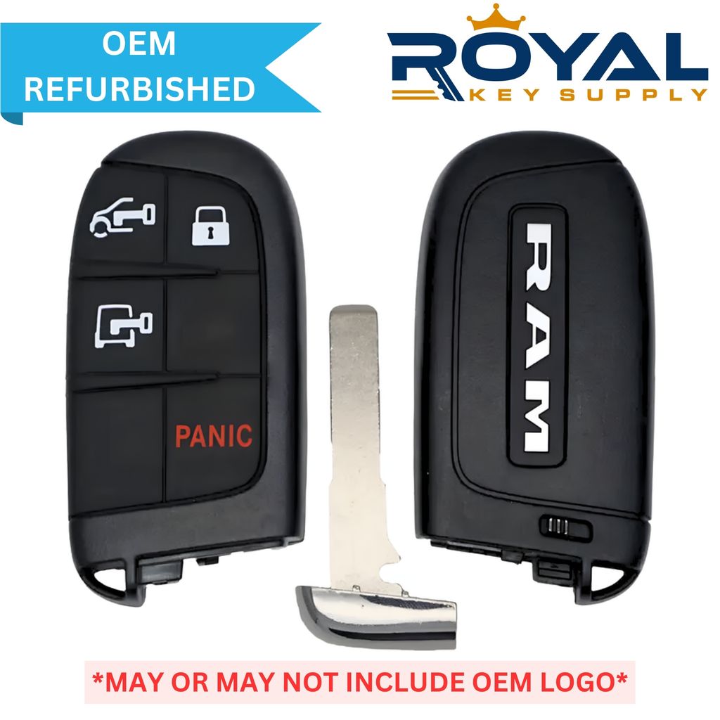 RAM Refurbished OEM 2022-2023 Promaster Smart Key 4B Rear Door Unlock FCCID: M3N-40821302 PT# 7FF24LXHAB - Royal Key Supply